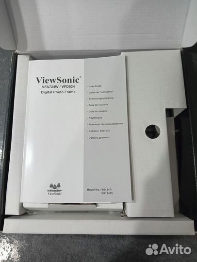 Цифровая фоторамка viewsonic vfa724w-50