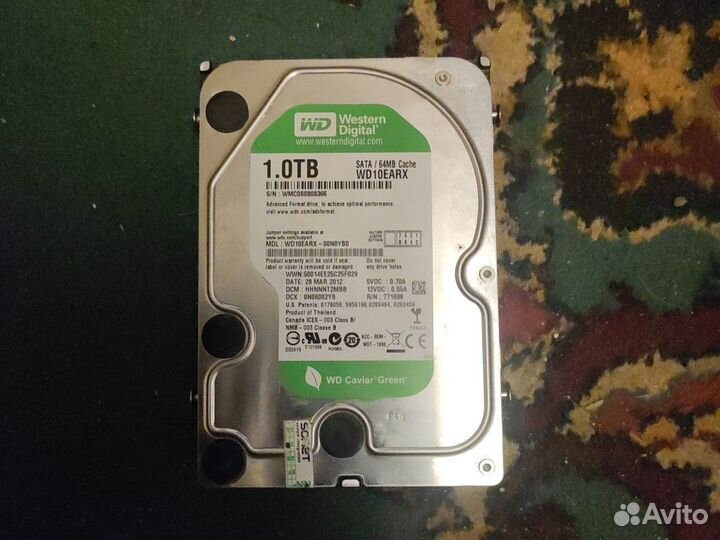 Жесткий диск 1 тб