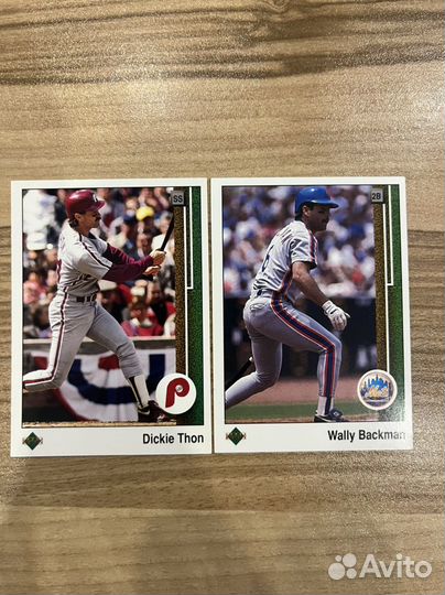 Бейсбол карточки Upper Deck Topps Panini