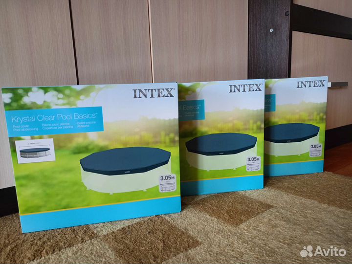 Бассейн каркасный, лестницы, фильтр, насос, тент