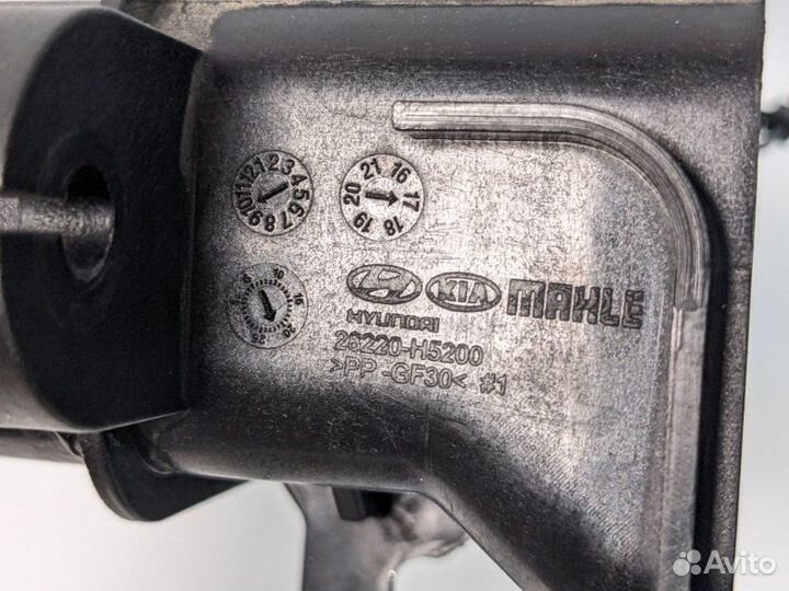 Воздухозаборник Kia Rio седан 1.6 G4FG 2017