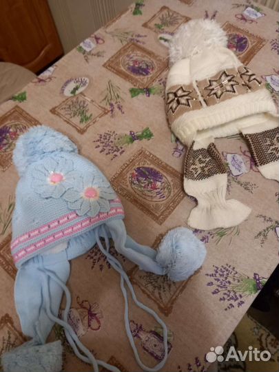 Шапка детская для девочки новая