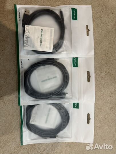 Кабель быстрой зарядки Ugreen micro USB, Type С