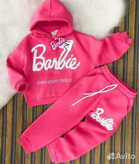 Утепленные костюмы барби для девочки