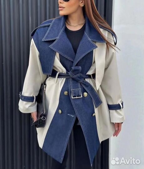 Плащ тренч женский