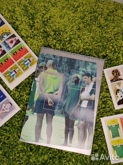 Журнал Nike Football Brazil с Марками