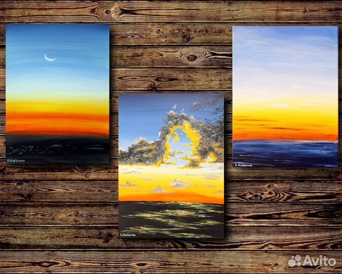 Модульные картины - триптих