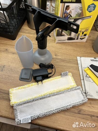 Стеклоочиститель Karcher WV 6 Plus желтый