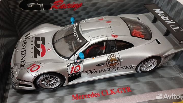 1/18 Maisto Mercedes-Benz CLK GTR выпуск до 2005г