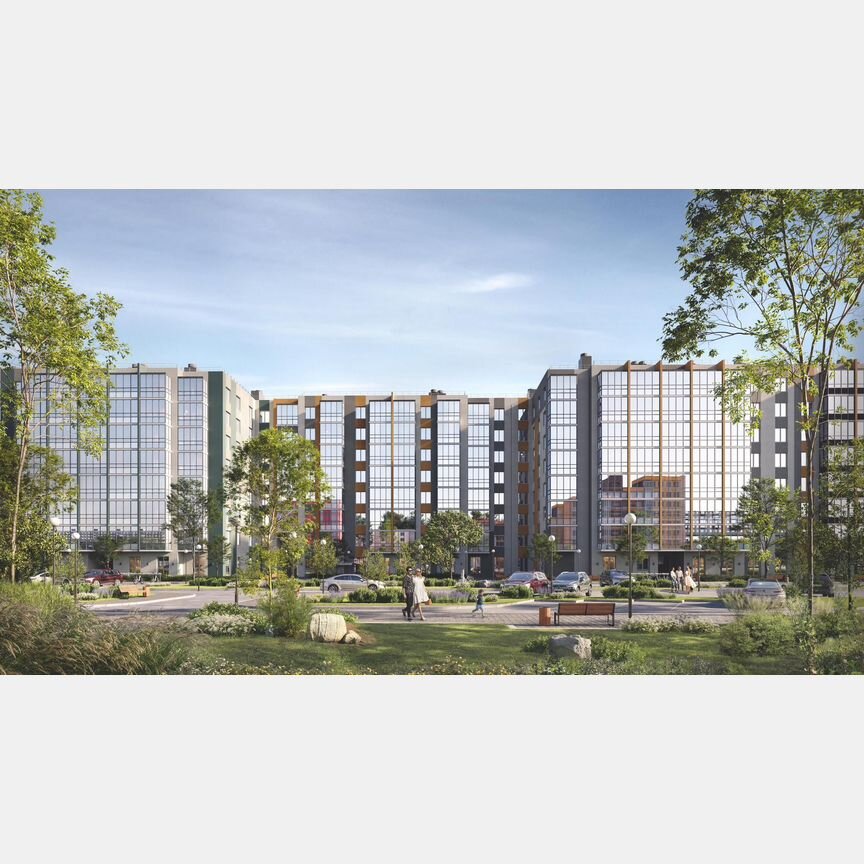 1-к. квартира, 42,1 м², 1/8 эт.