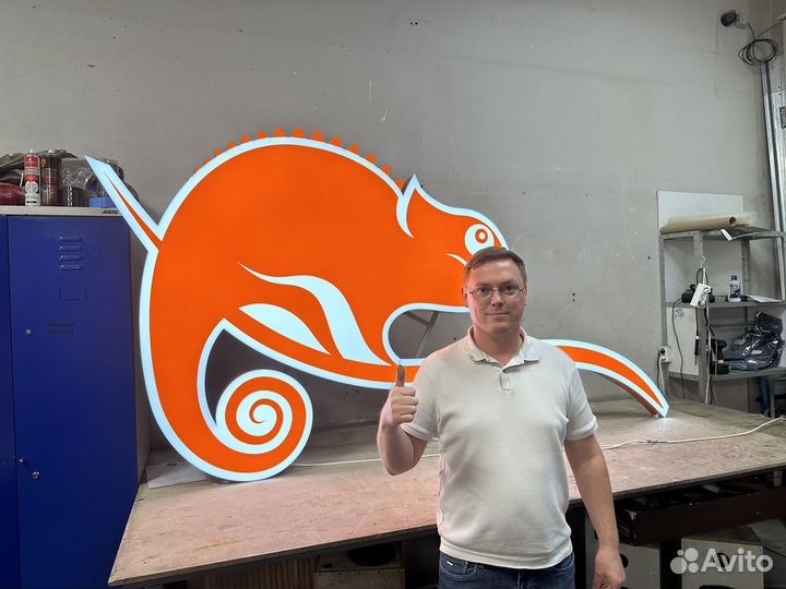 Вывески наружная реклама объемные буквы