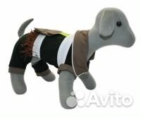 Прикольная кофточка на собачку 26 см