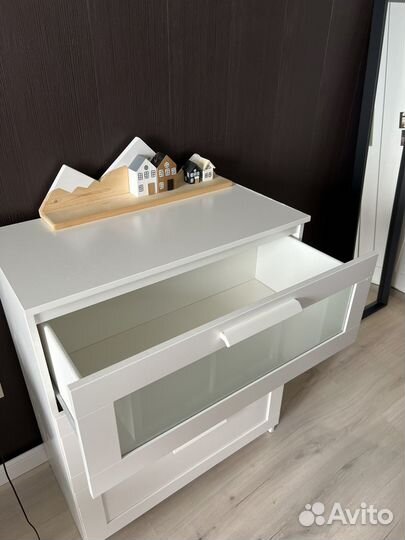 Комод IKEA бримнэс белый