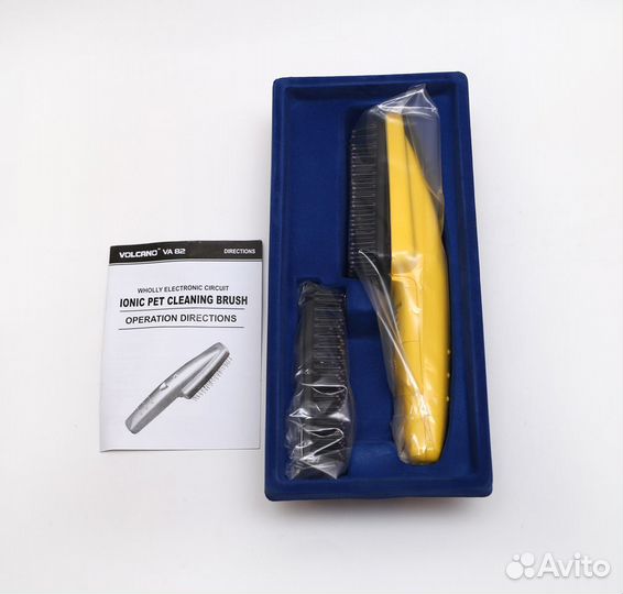 Расческа с ионизацией для животных Volcano