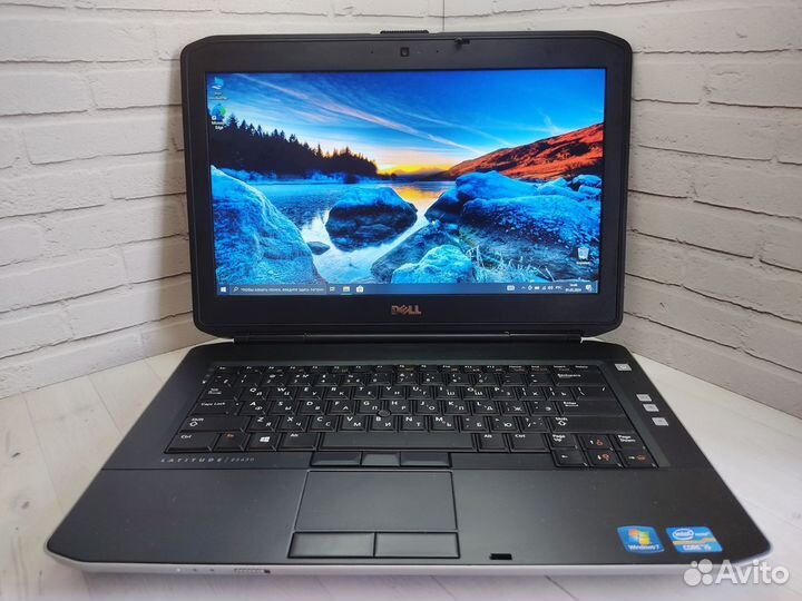 Dell E5430, SSD120 гб, Core i5-3210M, RAM 4 гб