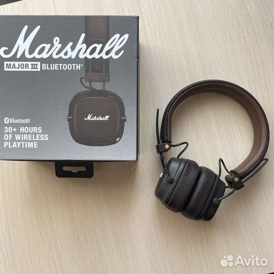 Наушники marshall major 3 bluetooth реплика