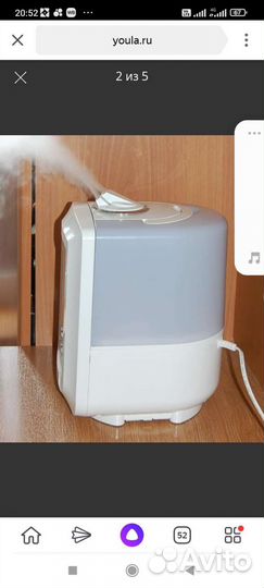 Увлажнитель воздуха ионизирующий ультразвуковой