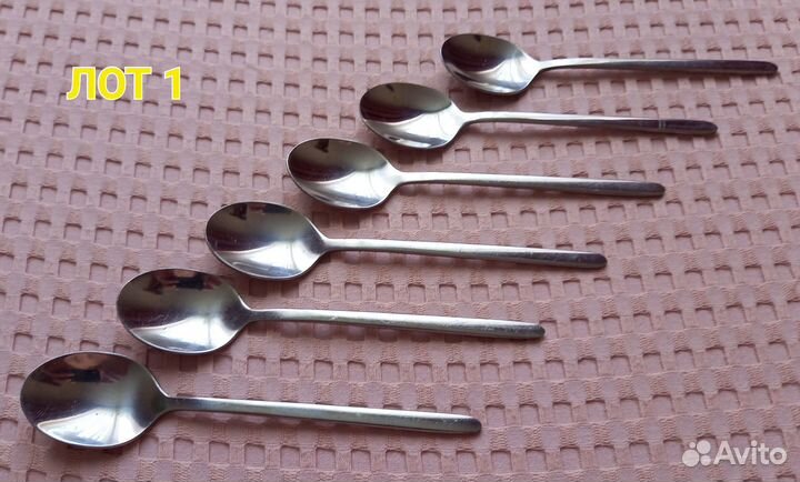 Ложки чайные из нержавейки набор