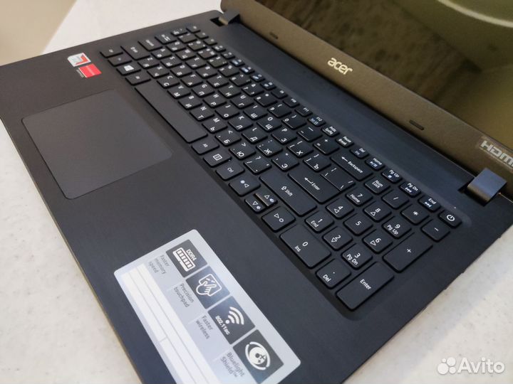 Новый мощный Acer Max AMD/DDR4/nwme M2 SSD /HDD