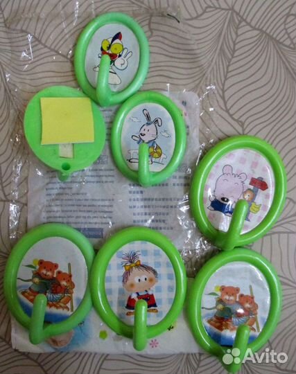 Крючки декоративные