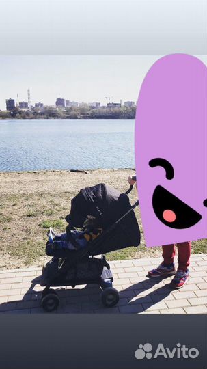 Прогулочная коляска nuna pepp luxx с бампером