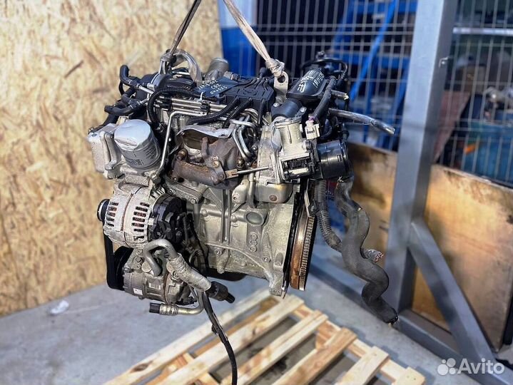 Двигатель CBZ Skoda Fabia 1.2л с мин пробегом