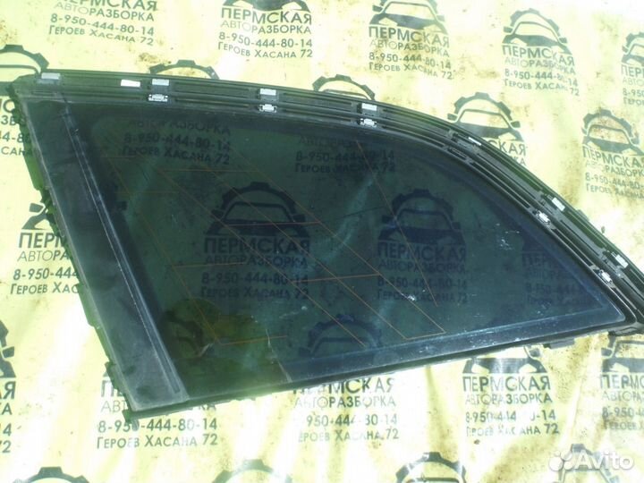 Стекло заднее левое и глухое стекло левое audi Q7