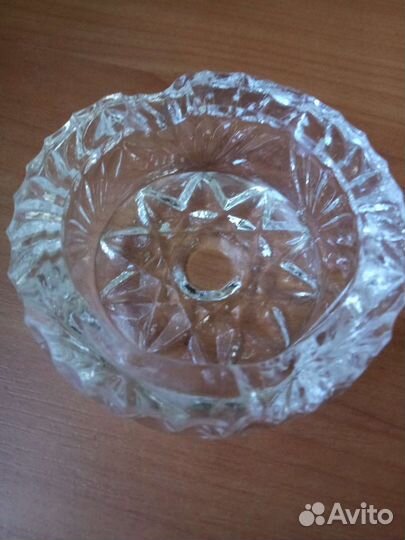 Хрустальная пепельница