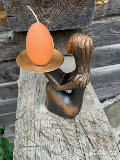 Подсвечник бронза СССР