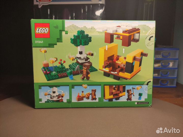 Lego Minecraft 21241 Пчелиный Коттедж Новый