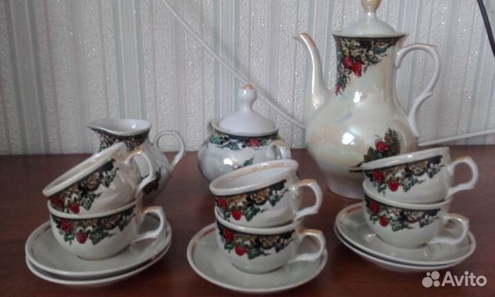 Кофейные сервизы фарфор импортные