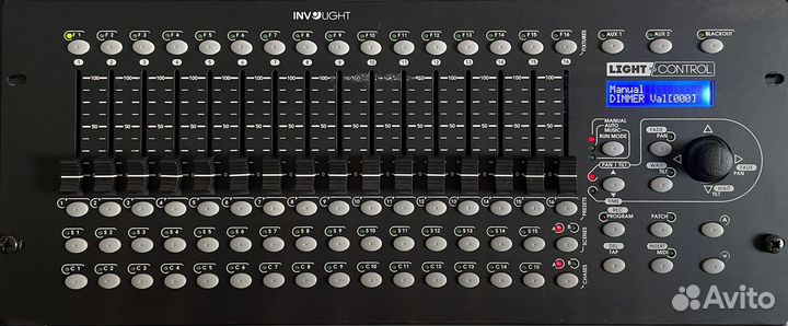 Световой пульт dmx - Involight LightControl
