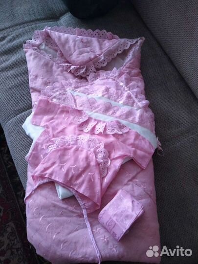 Конверт на выписку для девочки