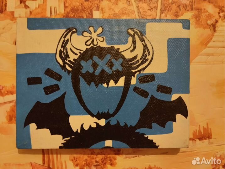 Картина акрилом 16x21см