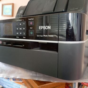 Фотопринтер 3 в 1 Epson tx650 с снпч
