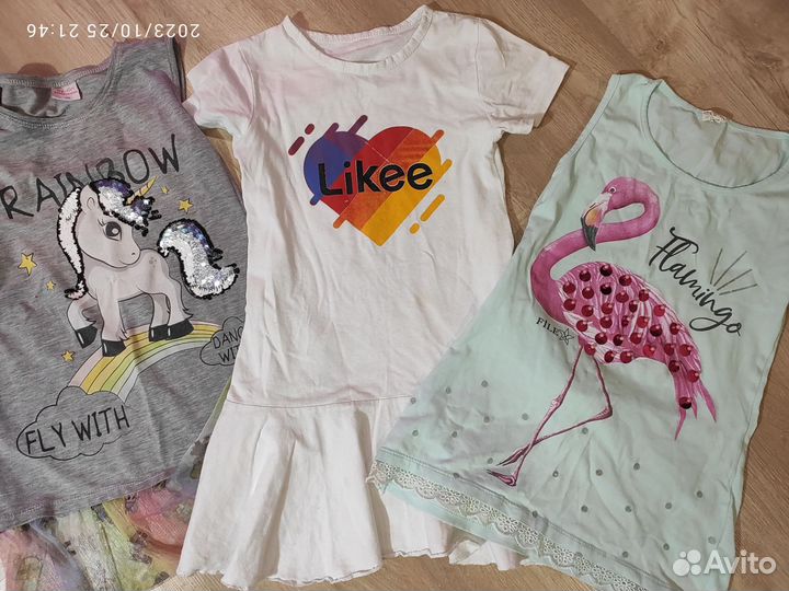 Пакет вешей на девочку 128