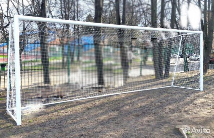 Ворота футбольные 7,32х2,44 м пара A12584