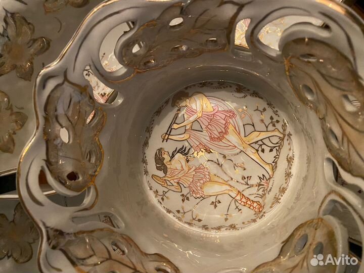 Менажница фарфор