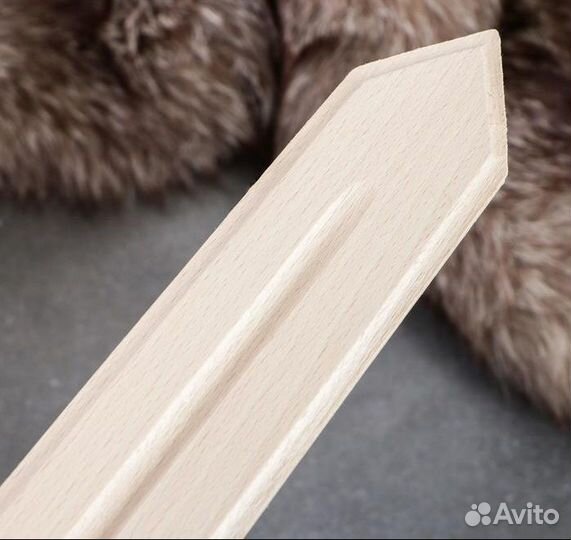 Меч деревянный из бука 35 см