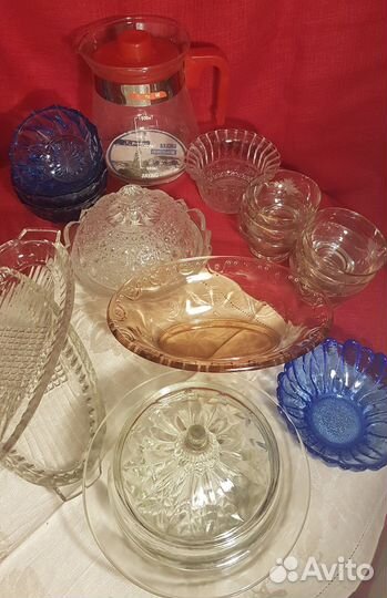 Посуда стекло СССР