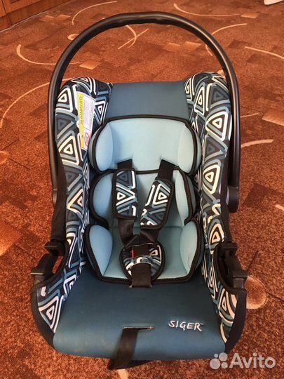 Детское автокресло siger «эгида люкс»