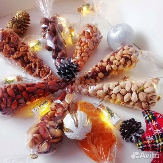 Подарочный бокс ореховый