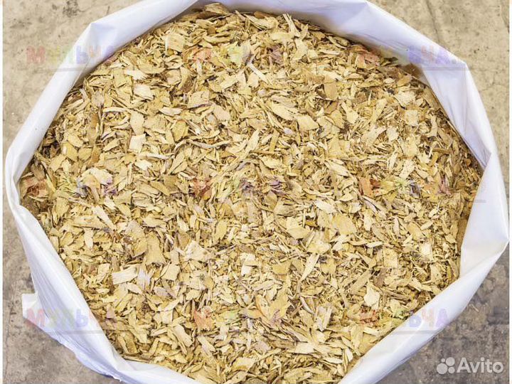 Опилки стружка в мешках