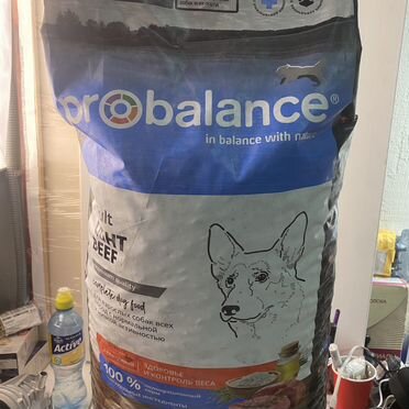 Корм для собак probalance Adult light beef