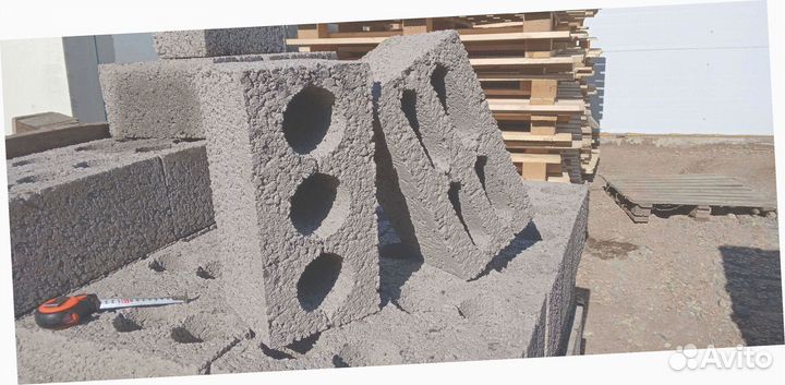 Керамзитобетонный блок DAV#6687