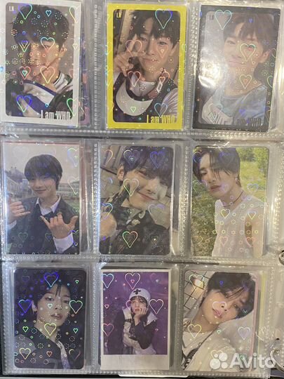 Карты stray kids, NCT,bts, TXT