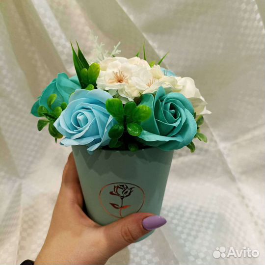Букет из мыла