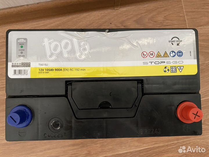 Аккумулятор Topla 105A EFB