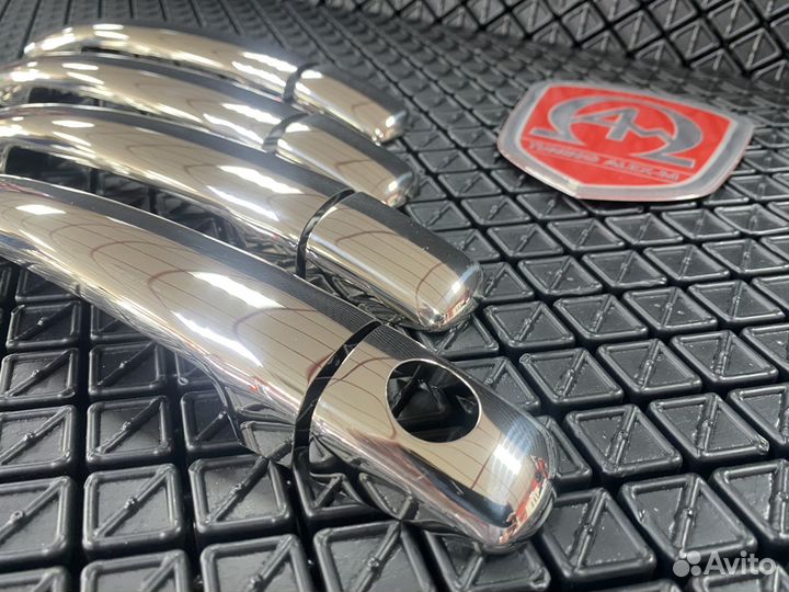 Накладки на ручки дверей Peugeot Partner 2008+