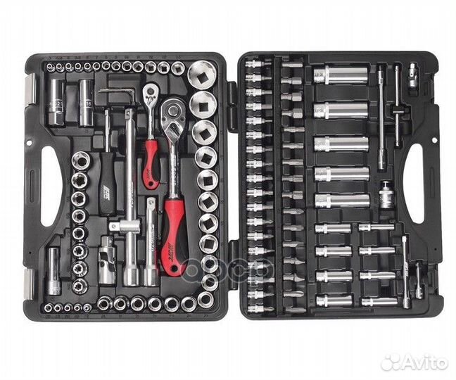 Набор головок торцевых и вставок 1/4